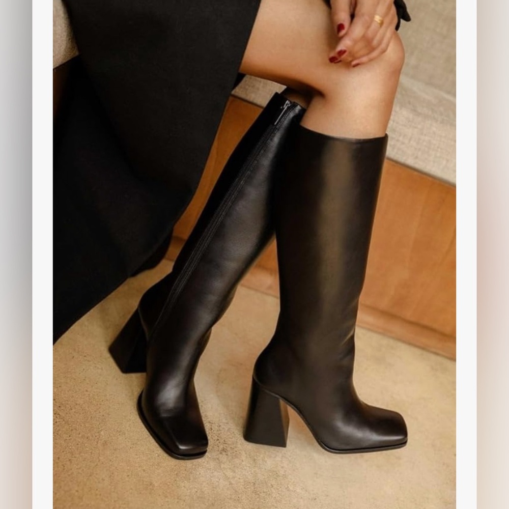 NIB Modatope Knee High Boots Women size 9